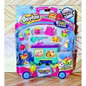 Shopkins Season 8 World Vacation Taco Time Collection NIB